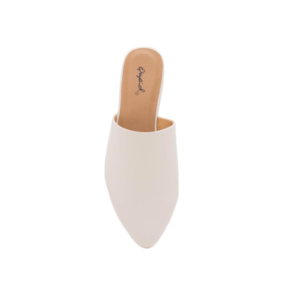 🆕WHITE MULES FLATS - Picture 4 of 6